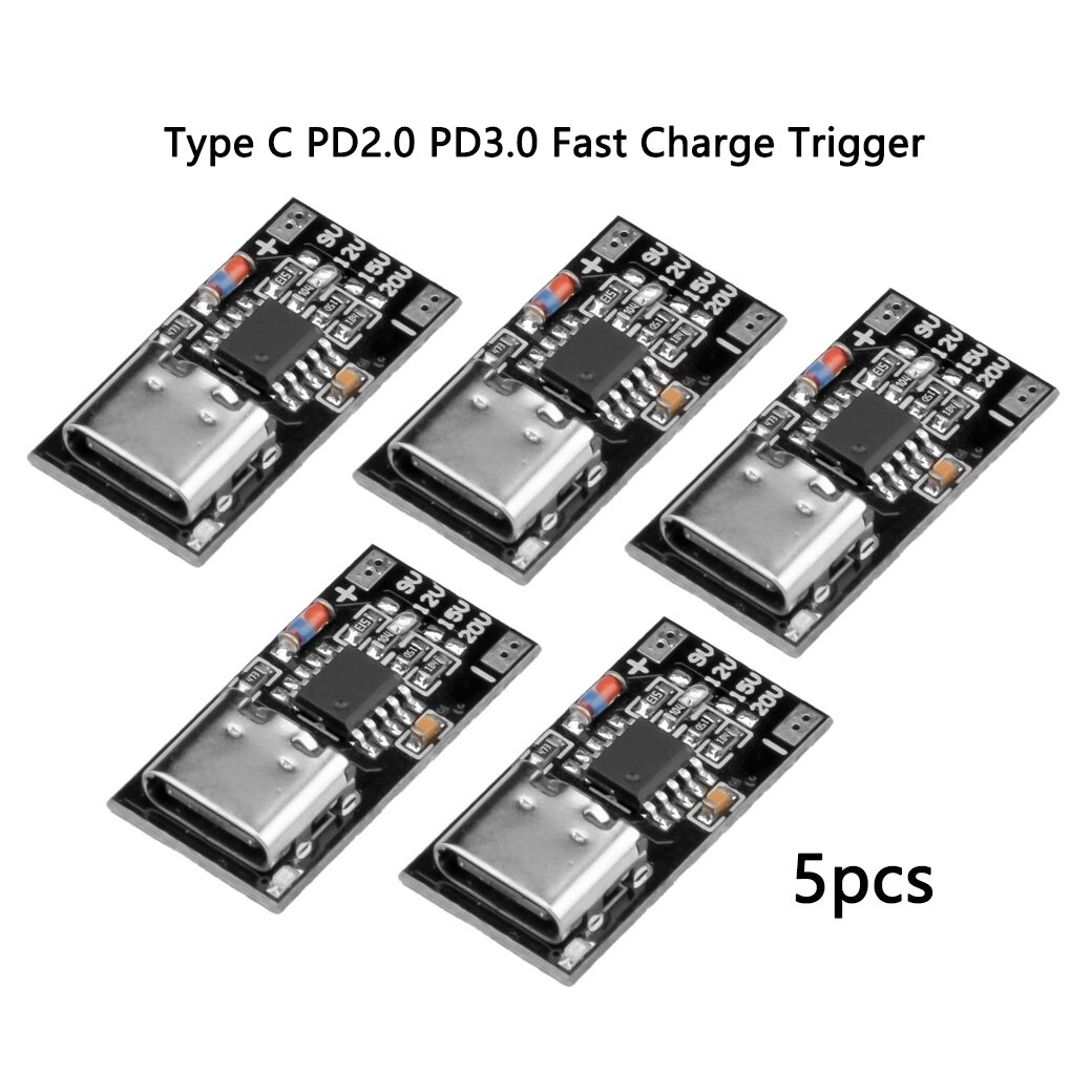 Co Detector Plug - 5 stücke Typ C PD2.0 PD