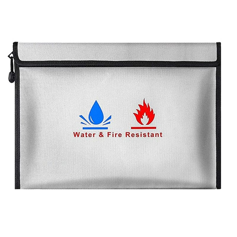 Fire Safe Document - N35R-Feuerfeste & Wasserdichte Dokumententasche, Aufbewahrungstasche mit