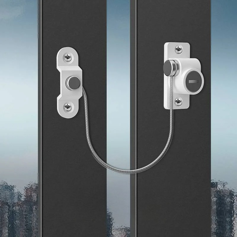 Security Chain Door - Fenster Türbegrenzer Baby Kinder Kind Haustier