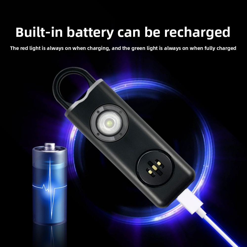 Personal Alarm Keychain - 130 High DB Safe Sound Persönlicher