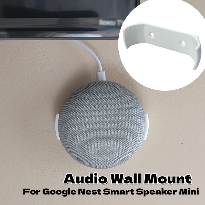 Google Speaker Nest Audio - Audio-Wandhalterung, Wandhalterung für Zuhause, Wand-Aufbewahrungsorganisation, Halterung