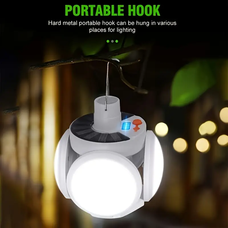 1 Solar-Klappleuchte mit USB-A – Power Outage Light Bewertung und Preis