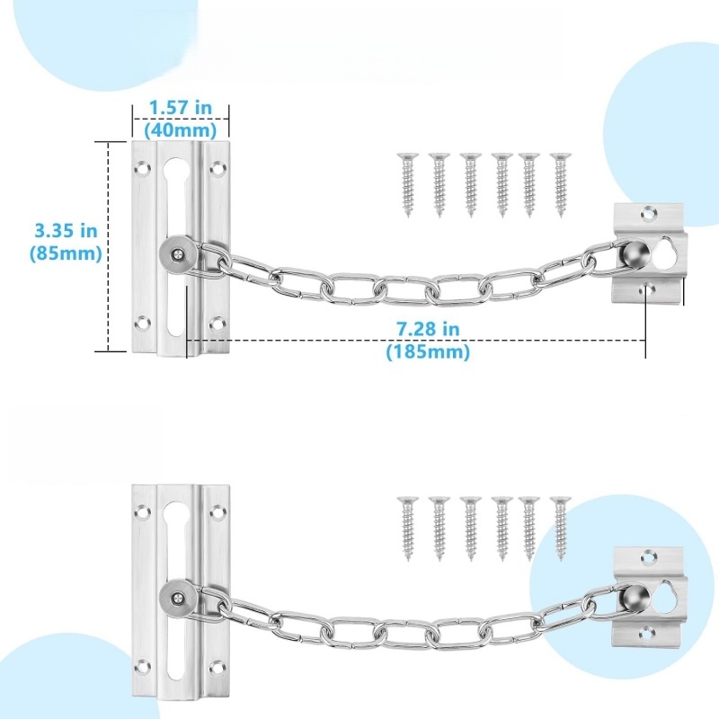 Sicherheit Tür Schiebe Kette S – Security Chain Door Bewertung und Preis