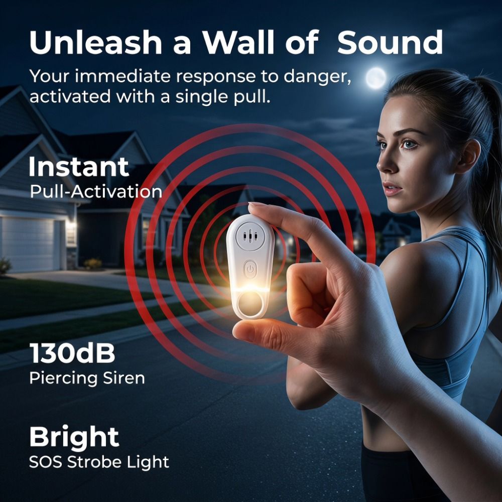 Tragbarer persönlicher Sicherh – Personal Alarm Keychain Bewertung und Preis