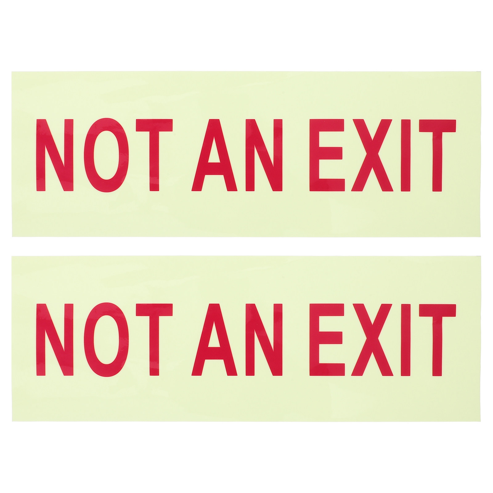 2 Stück Nacht-Leuchtende „Kein – Emergency Exit Sign Bewertung und Preis