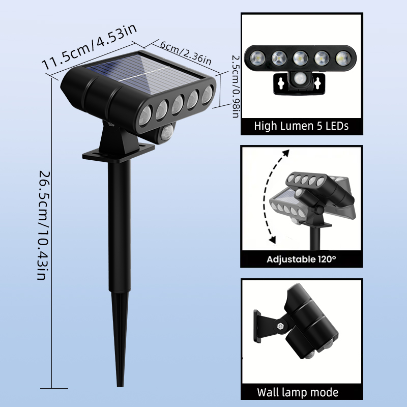 4 Stück Solarbetriebene Außenw – Power Outage Light Bewertung und Preis