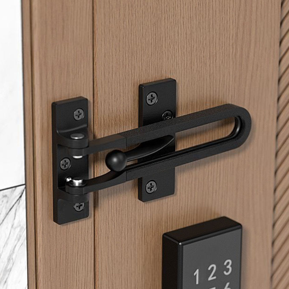 Schwarzes Türschloss aus Zinkl – Security Chain Door Bewertung und Preis