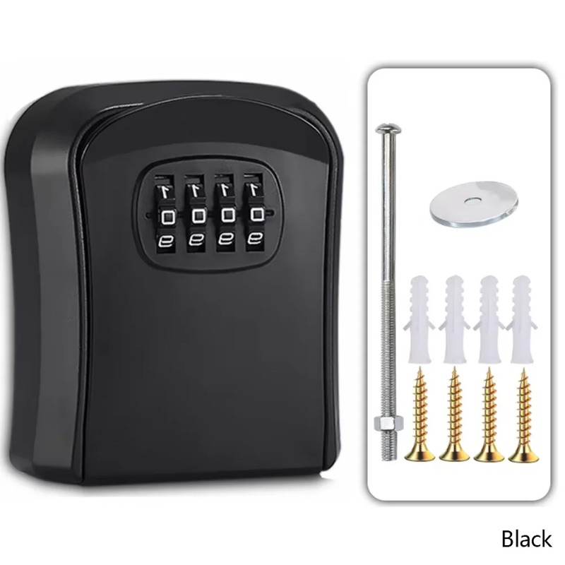 Wandmontierter Schlüsselsafe m – Lockbox Key Secure Bewertung und Preis